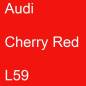 Preview: Audi, Cherry Red, L59.